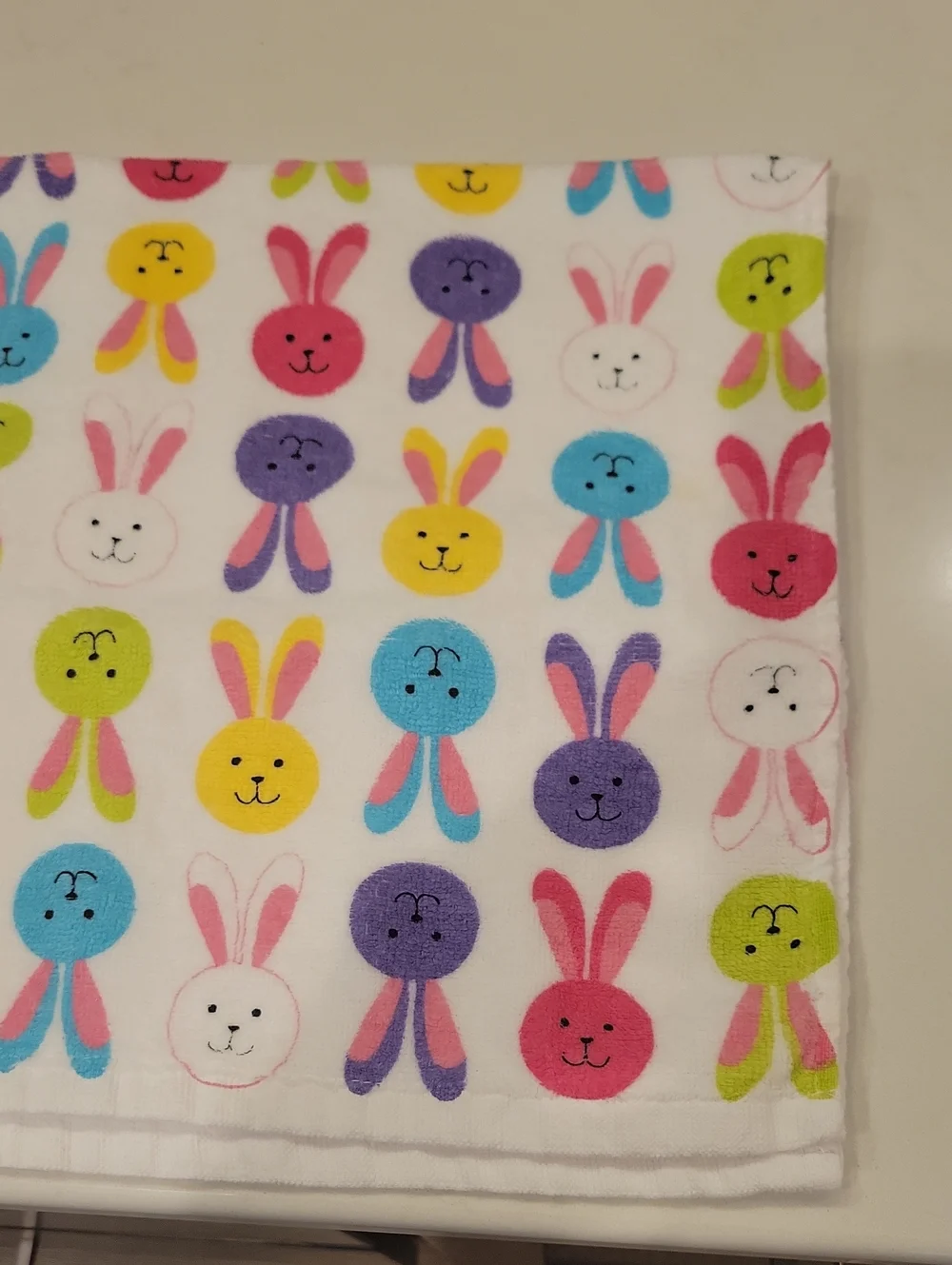 Free With Purchase Bunny Tea Towel